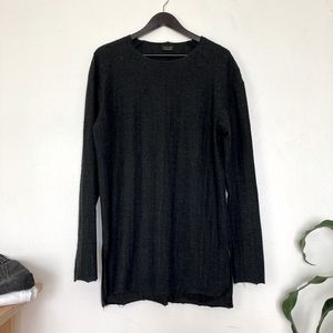 Zara Long-length Textured Shirt
